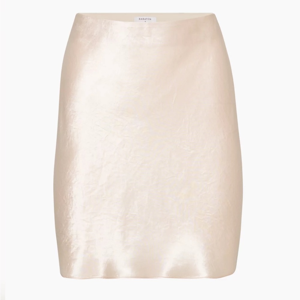Aritzia satin skirt silk, Size 2, Brand New, Never worn